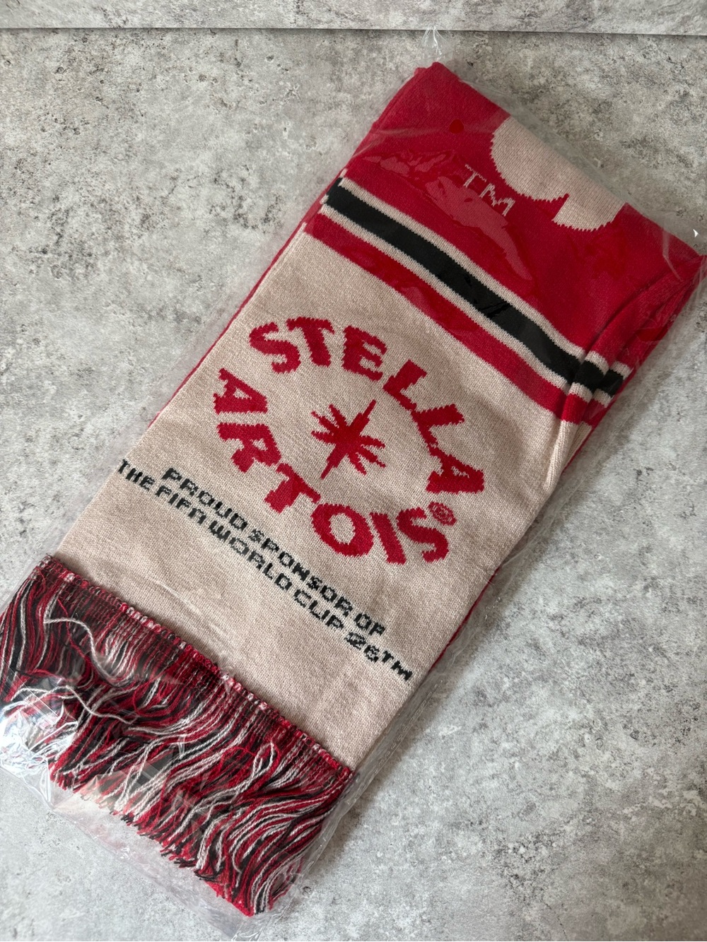 Stella Artois World Cup 2026 Soccer Scarf